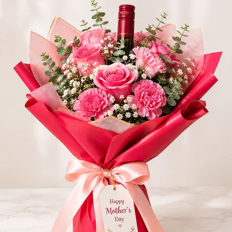 Mom's Rose Bloom Gift Bouquet