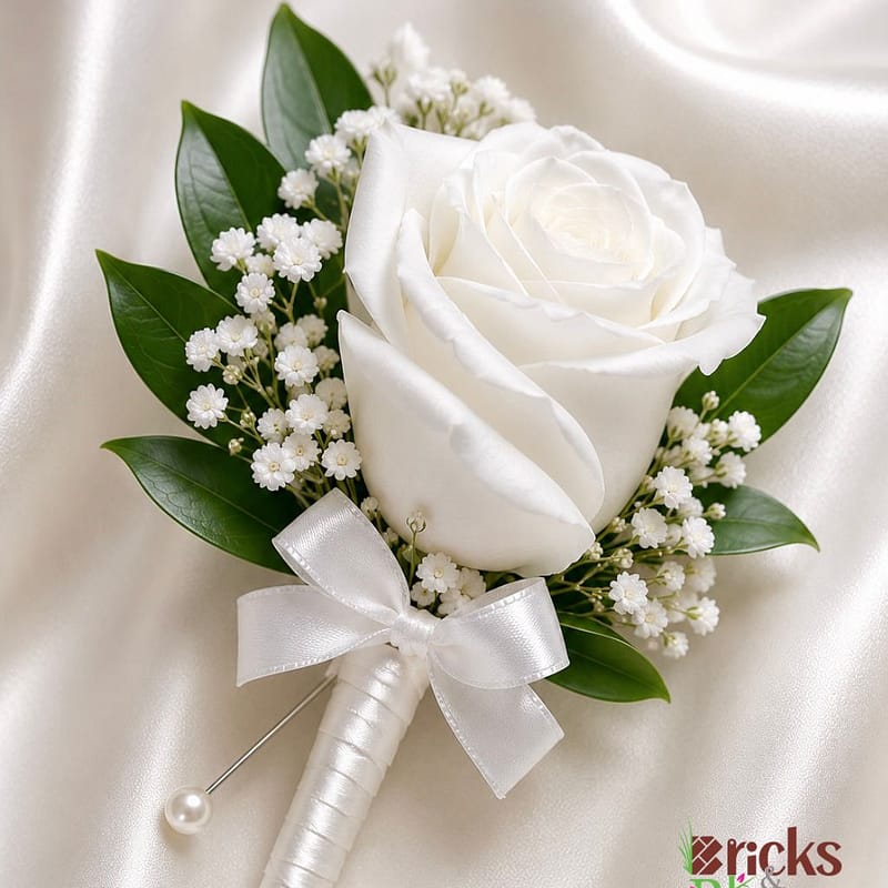 Classic Rose Boutonnière Collection