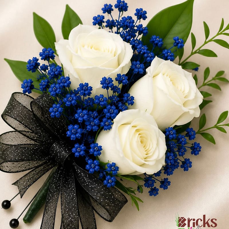 Midnight Elegance Corsage Collection